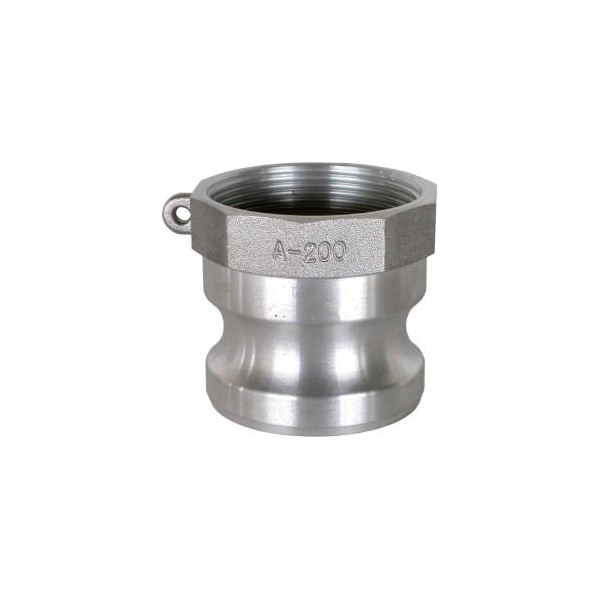Be Pressure Supply 2" Aluminum Camlock Fitting - Male Coupler x FPT Thread 90.390.200 - main